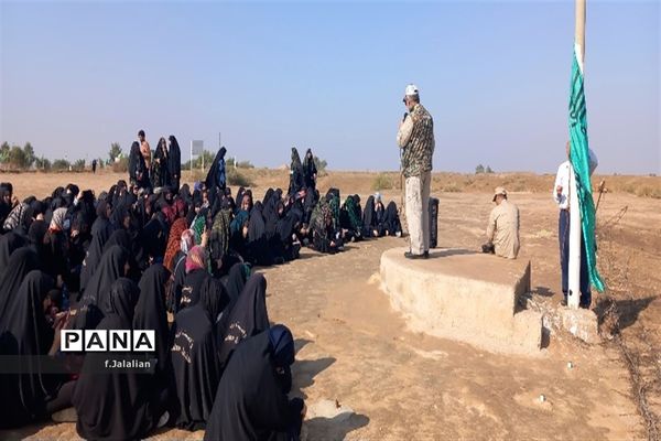 اردوی راهیان نور دانش‌آموزان ناحیه یک قم