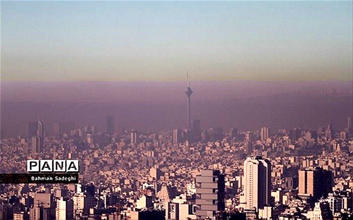 کیفیت هوای تهران قرمز شد