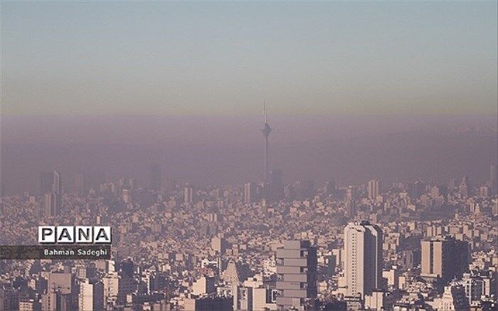 کیفیت هوای تهران قرمز شد