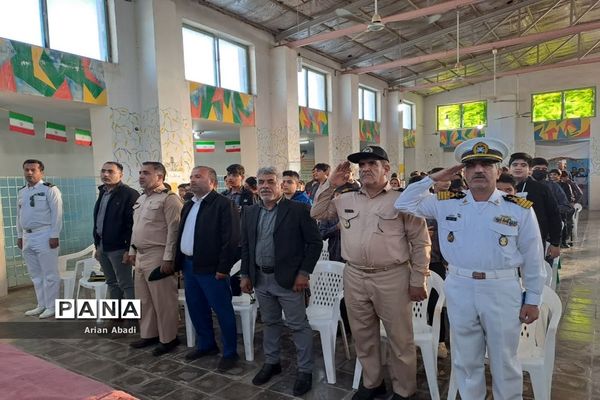 مراسم گرامیداشت هفته بسیج، هفتم آذر روز نیروی دریایی ارتش در بوشهر