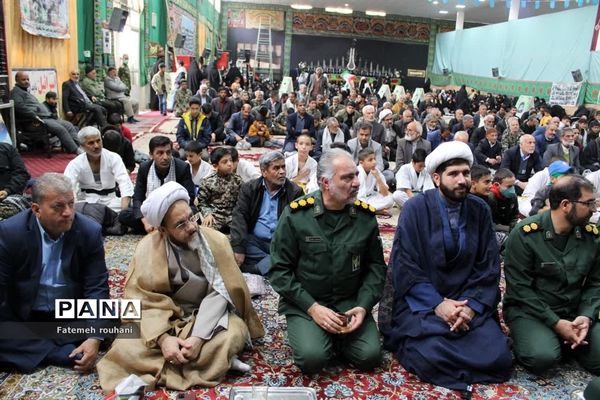 همایش اقتدار بسیجیان در خلیل آباد