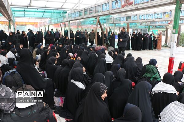 اعزام سومین گروه از دانش‌آموزان ناحیه یک قم به اردوی راهیان نور