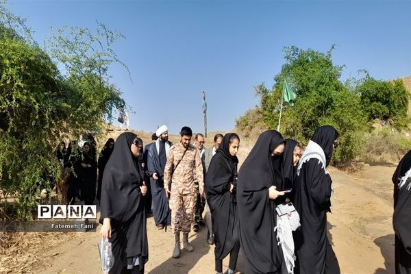 حضور دانش‌آموزان شهرستان جعفرآباد قم در اردوی راهیان نور