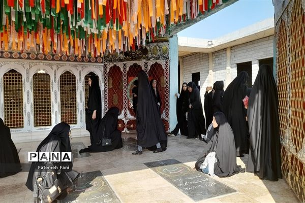 حضور دانش‌آموزان شهرستان جعفرآباد قم در اردوی راهیان نور