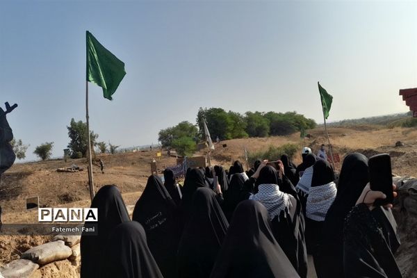 حضور دانش‌آموزان شهرستان جعفرآباد قم در اردوی راهیان نور