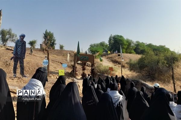 حضور دانش‌آموزان شهرستان جعفرآباد قم در اردوی راهیان نور