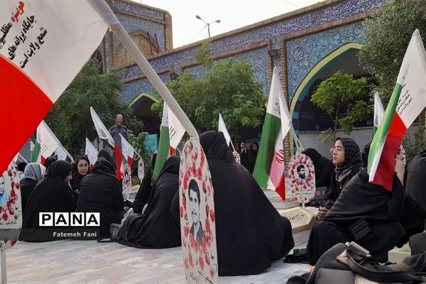 حضور دانش‌آموزان شهرستان جعفرآباد قم در اردوی راهیان نور