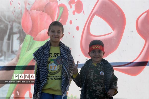 راهپیمایی مردم شهرستان دلیجان در حمایت از کودکان مظلوم فلسطین