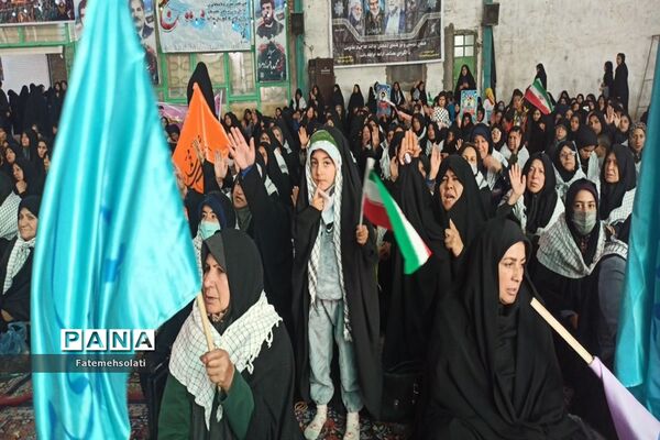 بزرگداشت هفته بسیج در شهرستان فردوس