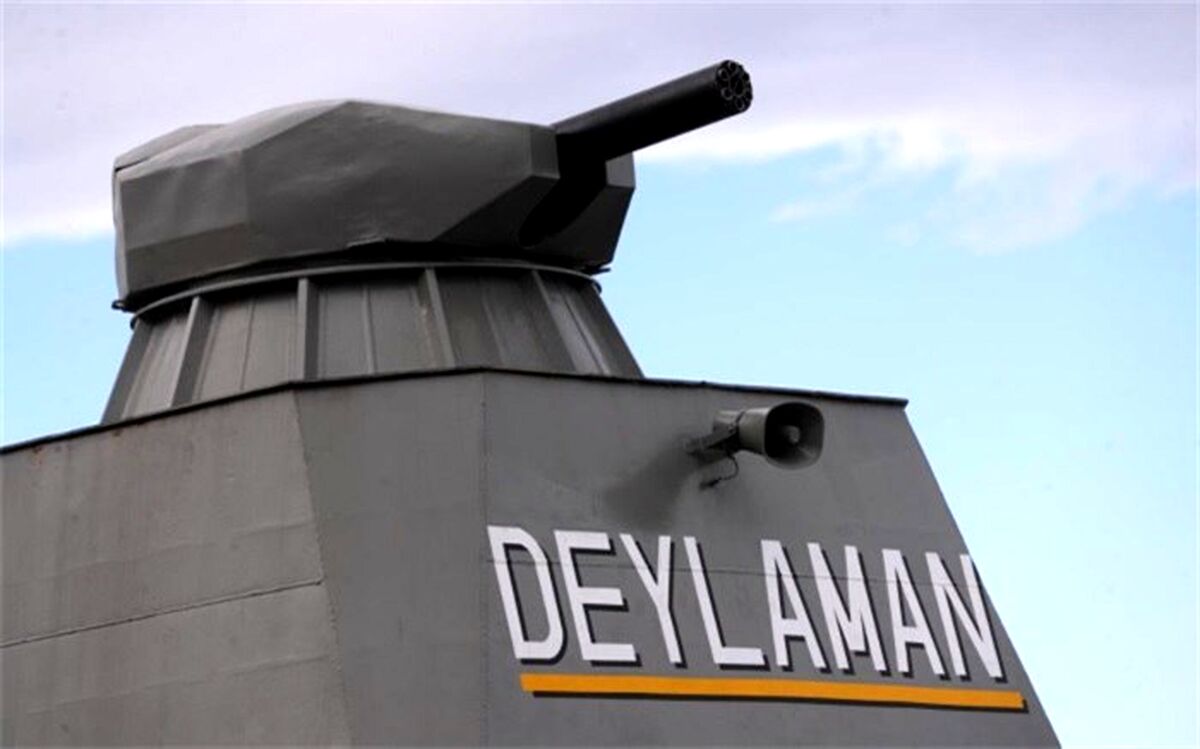 اولین فیلم از ناوشکن ایرانی دیلمان