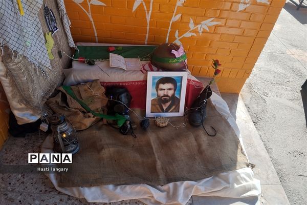 یادواره شهدا و مراسم دهه فاطمیه در دبیرستان گلستان شهرستان مانه و سملقان