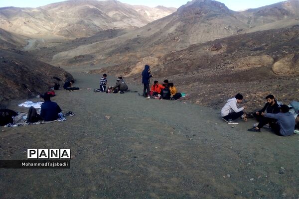 ‌کوه‌پیمایی هنرجویان هنرستان شهید‌دیواندری سبزوار