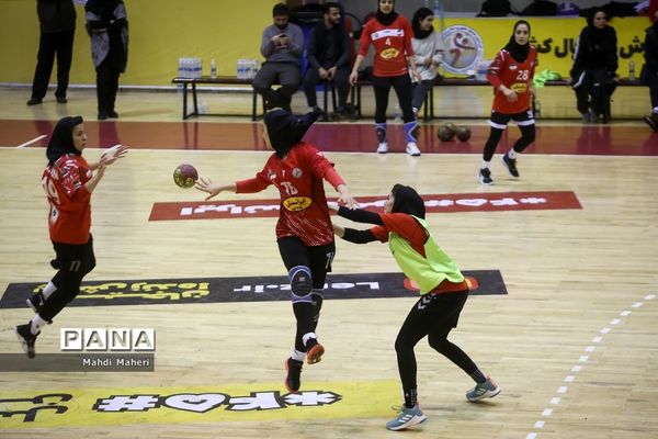 آخرین تمرین تیم ملی هندبال بانوان