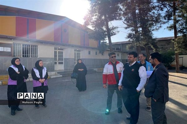 مانور زلزله در شهرستان گرگان