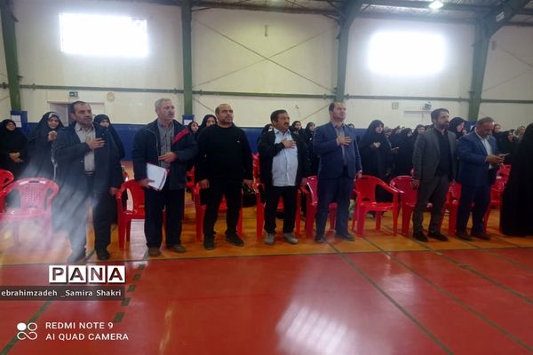 اعزام دانش آموزان پایه دهم شهرستان جاجرم به  اردوی راهیان نور