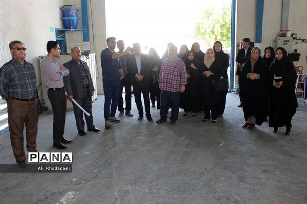 اردوی راهیان پیشرفت در آب پخش