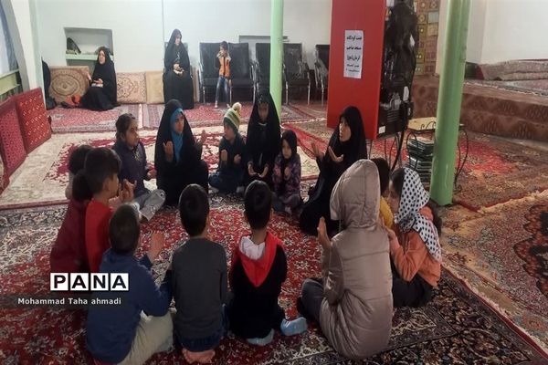 هیات کودکانه مسجد صاحب الزمان (عج) شهرآشخانه در ایام فاطمیه