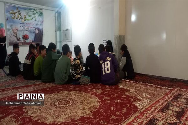 هیات کودکانه مسجد صاحب الزمان (عج) شهرآشخانه در ایام فاطمیه