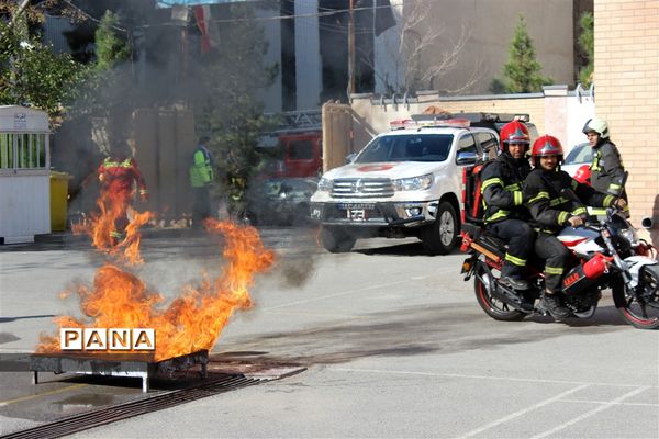 مانور سراسری زلزله و ایمنی ناحیه ۳ اصفهان