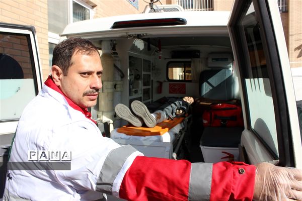 مانور سراسری زلزله و ایمنی ناحیه ۳ اصفهان