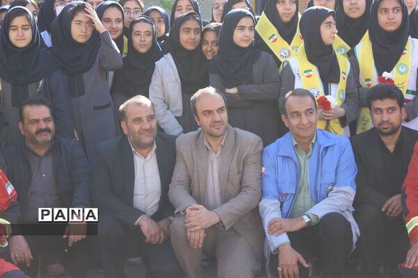 مانور سراسری زلزله و ایمنی ناحیه ۳ اصفهان