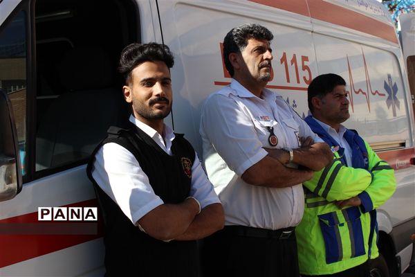 مانور سراسری زلزله و ایمنی ناحیه ۳ اصفهان