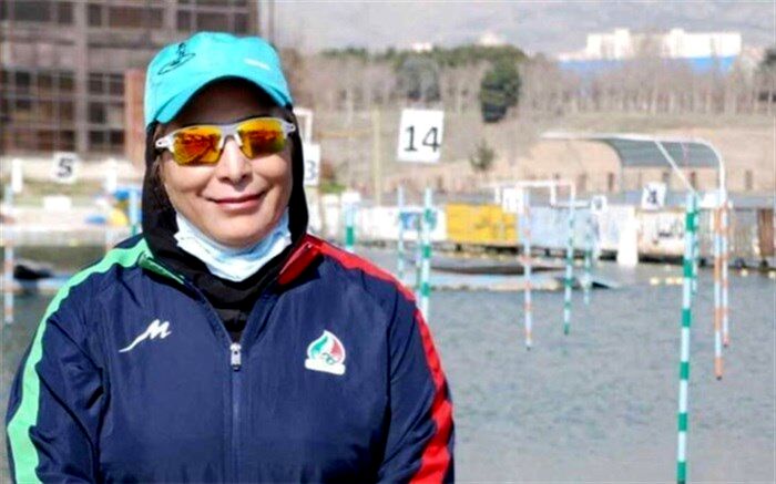 حضور  داور زن ایرانی در رقابت‌های قایقرانی اسلالوم المپیک پاریس