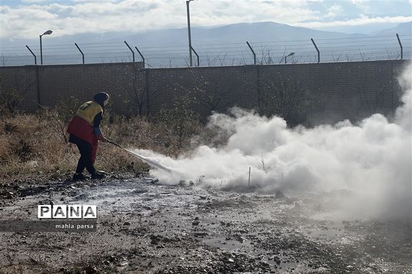 بیست و پنجمین مانور سراسری زلزله در شهرستان مانه و سملقان