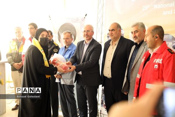 بیست و پنجمین مانور سراسری زلزله در آذربایجان غربی
