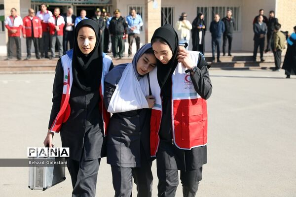 بیست و پنجمین مانور سراسری زلزله در آذربایجان غربی