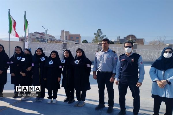 بیست و پنجمین مانور سراسری« زلزله و ایمنی »در کاشان