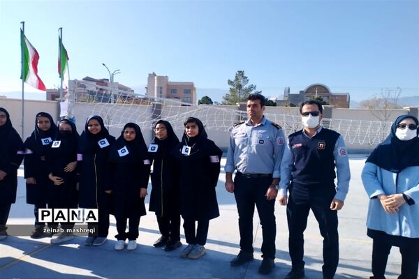 بیست و پنجمین مانور سراسری« زلزله و ایمنی »در کاشان