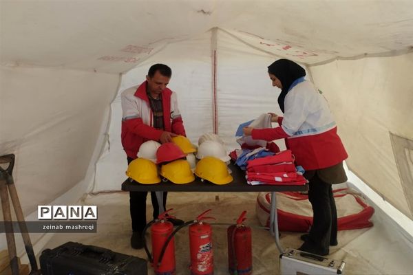 بیست و پنجمین مانور سراسری« زلزله و ایمنی »در کاشان