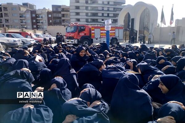 بیست و پنجمین مانور سراسری« زلزله و ایمنی »در کاشان