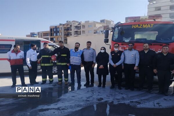 بیست و پنجمین مانور سراسری« زلزله و ایمنی »در کاشان