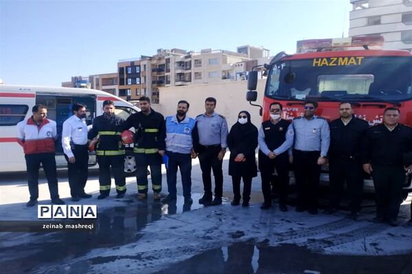 بیست و پنجمین مانور سراسری« زلزله و ایمنی »در کاشان