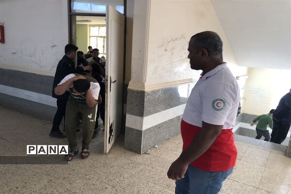 بیست و پنجمین مانور سراسری زلزله و ایمنی در  شهر خنافره