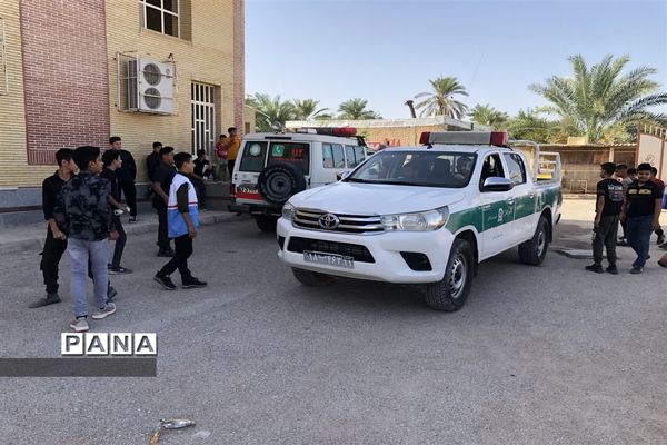 بیست و پنجمین مانور سراسری زلزله و ایمنی در  شهر خنافره