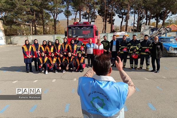 برگزاری مانور زلزله در شهرستان‌شهریار