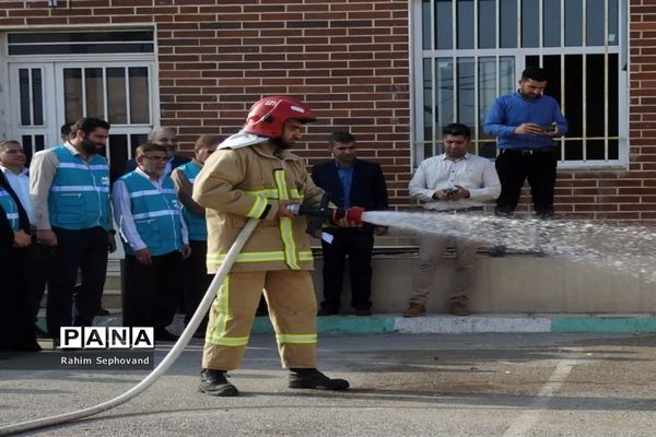 بیست و پنجمین مانور سراسری زلزله و ایمنی در اندیمشک