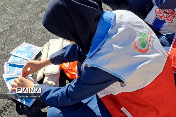 بیست و پنجمین مانور سراسری زلزله در مدارس شهر سورمق