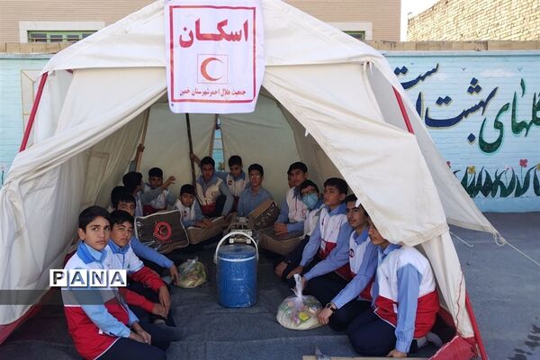 بیست و پنجمین مانور سراسری زلزله و ایمنی در استان مرکزی