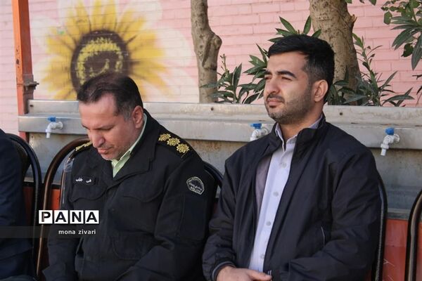 مانور زلزله و ایمنی در ناحیه یک بهارستان
