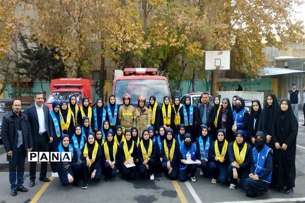 بیست و پنجمین  مانور سراسری زلزله و ایمنی مدارس  در استان البرز