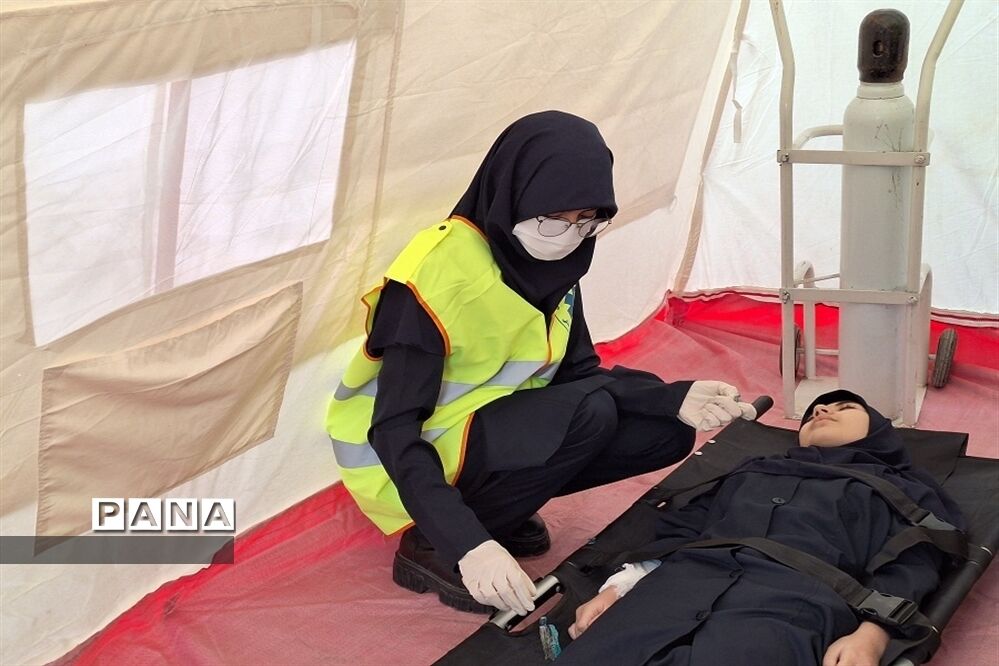 بیست و پنجمین  مانور سراسری زلزله و ایمنی مدارس  در استان البرز