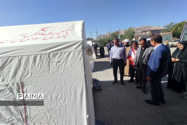 بیست و پنجمین مانور سراسری زلزله و ایمنی در حاجی آباد