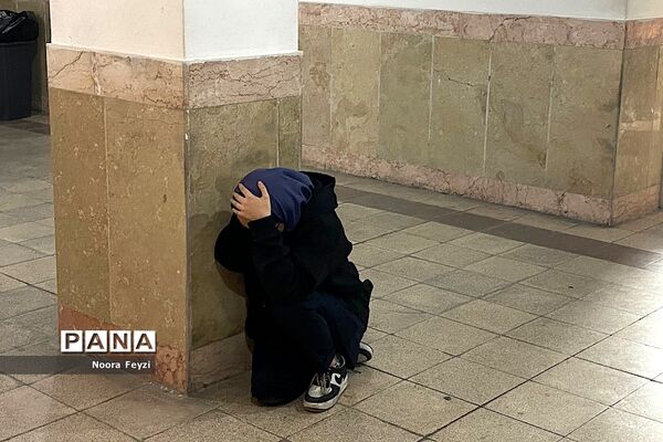 برگزاری مانور زلزله در دبیرستان بعثت ناحیه یک شهرری