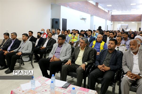 بیست و پنجمین مانورزلزله در استان هرمزگان