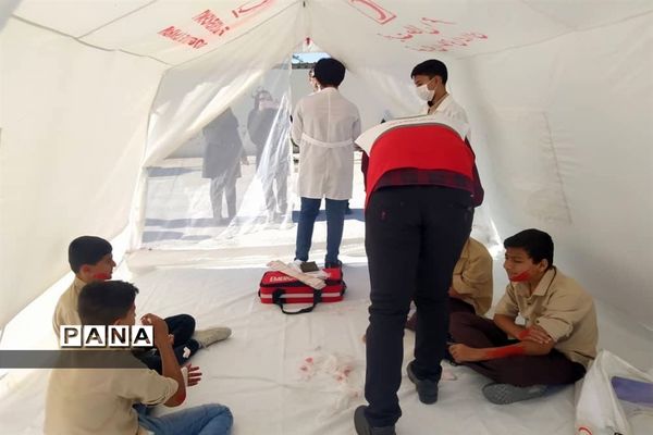 بیست و پنجمین مانور سراسری زلزله و ایمنی در مناطق 23 گانه استان هرمزگان