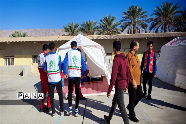 بیست و پنجمین مانور سراسری زلزله و ایمنی در مناطق 23 گانه استان هرمزگان